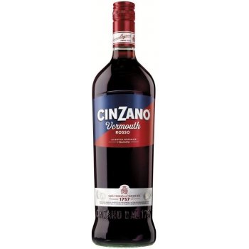 Cinzano Vermouth Rosso 15% 1 l (holá láhev)