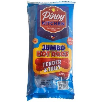 Pinoy Kitchen Vepřové párečky velké 320 g – Zboží Dáma