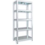 Biedrax Regál 40 x 100 x 180 cm, 5 polic – HobbyKompas.cz