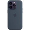 Pouzdro a kryt na mobilní telefon Apple Apple Silikonový vč. Magsafe pro iPhone 14 Pro Storm Blue MPTF3ZM/A