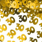 Konfety na stůl 30 zlaté – Zboží Dáma