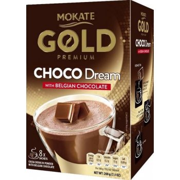 Mokate Gold Choco dream Belgian chocolate 8 x 25 g