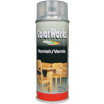 Motip ColorWorks Varnish lak bezbarvý pololesk 400 ml