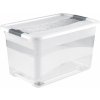 Úložný box Keeeper Konrad Transparetní box 4 dílný průhledný 59,5x39,5x35cm 52L