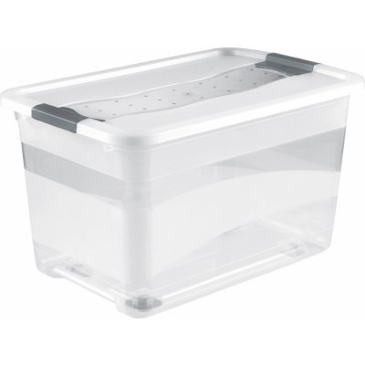 Keeeper Konrad Transparetní box 4 dílný průhledný 59,5x39,5x35cm 52L