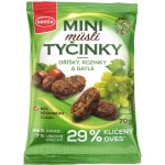 Mini Müsli tyčinky s kakaovými boby a pomerančem bez lepku SEMIX 70 g – Zboží Dáma