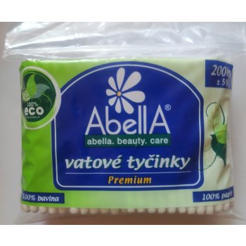 Abella Premium vatové tyčinky sáček 100 ks