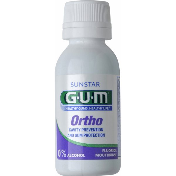 Ústní voda GUM Ortho ústní výplach 30 ml