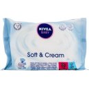 Vlhčený ubrousek Nivea Baby Soft & Cream vlhčené ubrousky 20 ks