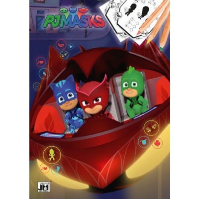 PJ Masks Omalovánky A4 – Zboží Mobilmania
