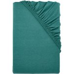 Livarno Žerzejové napínací prostěradlo tmavě zelené 90-100x200 – Hledejceny.cz