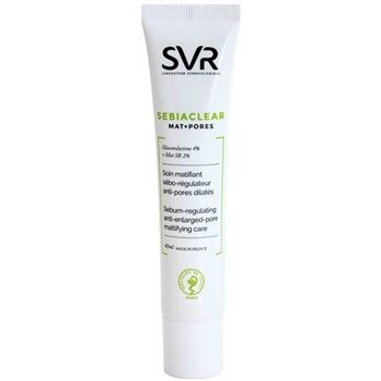 SVR Sebiaclear Mat+Pores matující fluid na regulaci kožního mazu Sebum-Regulating Anti-Enlarged-Pore Mattifying Care 40 ml