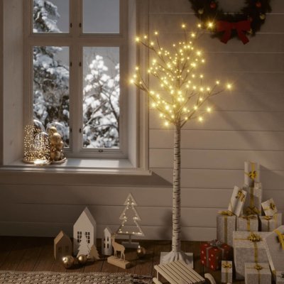 Nabytek XL Vánoční strom 140 LED 1,5m teplé bílé světlo vrba dovnitř i ven – Zboží Mobilmania