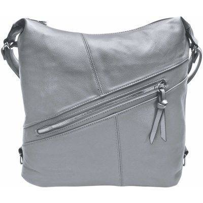 Velký středně šedý kabelko-batoh s šikmou kapsou Flopsy – Hledejceny.cz