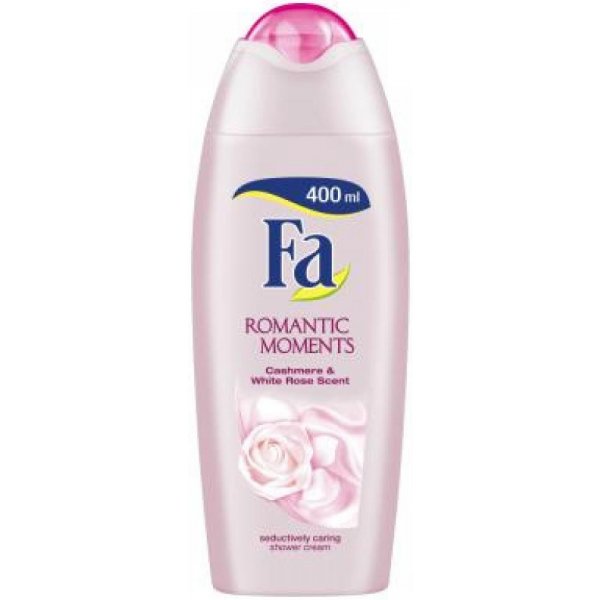 Sprchový gel Fa Romantic Moments Cashmere & White Rose Woman sprchový gel 400 ml