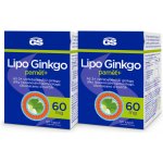 GS Lipo Ginkgo paměť+ 60mg kapslí 90 balení 2 ks – Hledejceny.cz