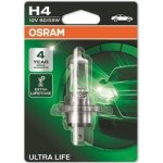 Osram Ultra Life H4 P43T 12V 55W 64193ULT-01B – Zboží Mobilmania