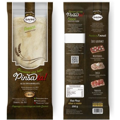Savini Pinsa Romana 2 x 250 g – Zboží Dáma