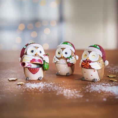 Weltbild Dózy na dárky Sovy 3 ks 668110 – Sleviste.cz