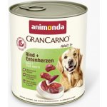 Animonda GranCarno Adult Beef a kachní Hearts 800 g – Hledejceny.cz