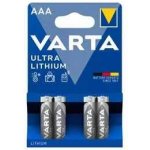 Varta Ultra Lithium 4ks AAA 6103301404 – Zboží Živě