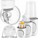 Lionelo Fidi Free Simple White Natural – Zboží Dáma