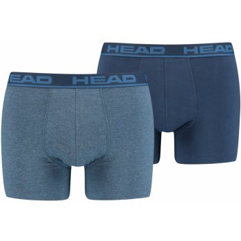 HEAD 2 pack pánské boxerky modré 701202741 003