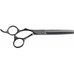 Olivia Garden efilační nůžky pro leváky SilkCut Pro Matt Black 6,35" PROT6.35L – Zboží Mobilmania