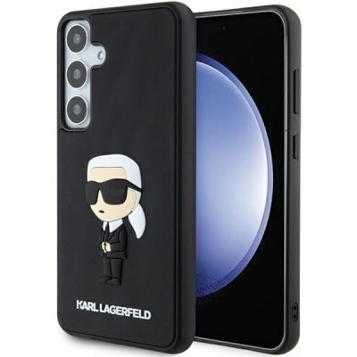 KARL LAGERFELD 3D Rubber Ikonik Samsung Galaxy S24 černé