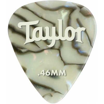 Taylor Celluloid Picks 0.46 Abalone