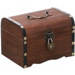 VELKÁ DŘEVĚNÁ POKLADNIČKA NA ZIP 14X15X20 CM – Sleviste.cz