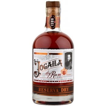 Jogaila Rum Reserve Dry 38% 0,7 l (holá láhev)