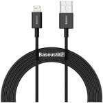 BASEUS kabel USB do Apple Lightning 8kolíkový 2,4A Superior Series Fast Charging CALYS-C01 2 metry black – Zboží Mobilmania