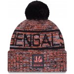 New Era Pánská zimní čepice Cincinnati Bengals NFL 2025 Sideline Sport Knit Černá a oranžová – Hledejceny.cz