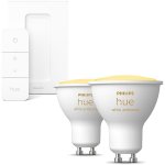 Philips HueWA 4.3W GU10 2P EUR + Hue Dimmer Switch EU/UK v2 – Hledejceny.cz