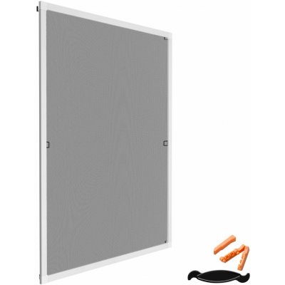 tectake 401207 síť proti hmyzu okenní 130 x 150 cm,bílá – Sleviste.cz