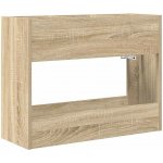 Stojan na slunečníky s úložištěm Sonoma dub 65 x 24 x 50 cm – Zboží Dáma