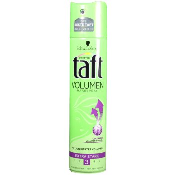 Taft Volume 3 lak na vlasy pro 100% objem 250 ml