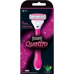 Wilkinson Sword 7001380E Quattro for Women + 1 ks hlavice – Hledejceny.cz