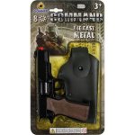 Gonher Alltoys Policejní pistole Command s pouzdrem 8 ran – Sleviste.cz