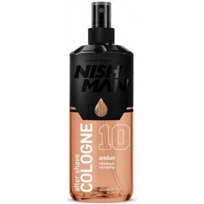 NISHMAN After Shave Cologne Amber 400 ml – Zboží Dáma