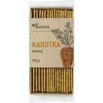Danvita Pšeničný křehký chléb s karotkou 130 g – Zboží Dáma