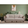 Pohovka Atelier del Sofa 3-Seat Sofa-Bed ArenBeige, Cinnamon Beige Cinnamon