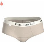 Underbelly menstruační kalhotky LOWEE šampaň bílá z mikromodalu Pro velmi slabou menstruaci – Zboží Dáma
