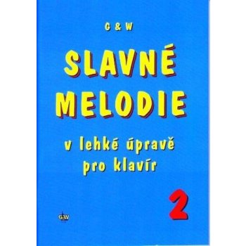 Slavné melodie 2 v lehké úpravě pro klavír + CD 1481071