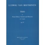 Beethoven: TRIO in C major, op.87 / příčná flétna (hoboj), klarinet a fagot