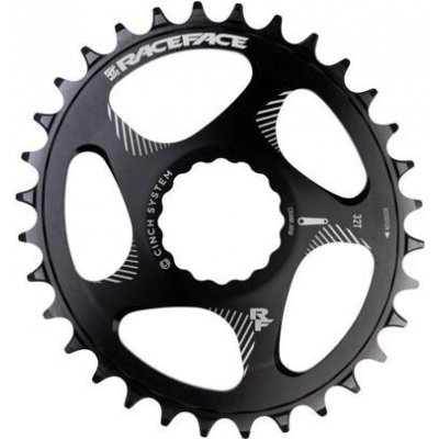 RACE FACE převodník SINGLE Direct Mount OVAL, N/W 32T 10-12SPD černá – Zboží Dáma