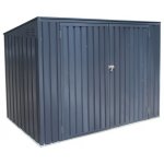 Westmann 3 plechový 235 x 100 x 131 cm antracit – Zboží Mobilmania