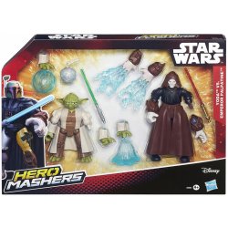 Hasbro Star Wars Hero Mashers Yoda vs. Emperor Palpatine