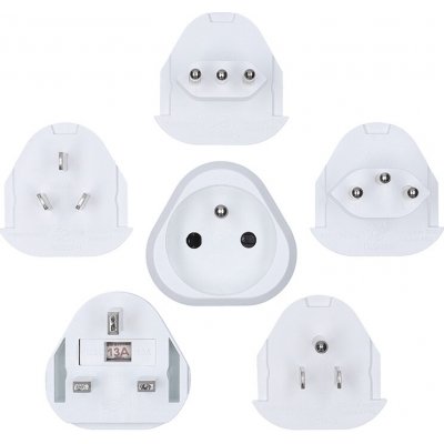 Solight cestovní adaptér, univerzální, uzemněný - PA20 | Zboží Auto